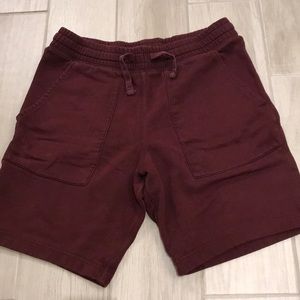 Goodfellow Maroon Sweat-Shorts